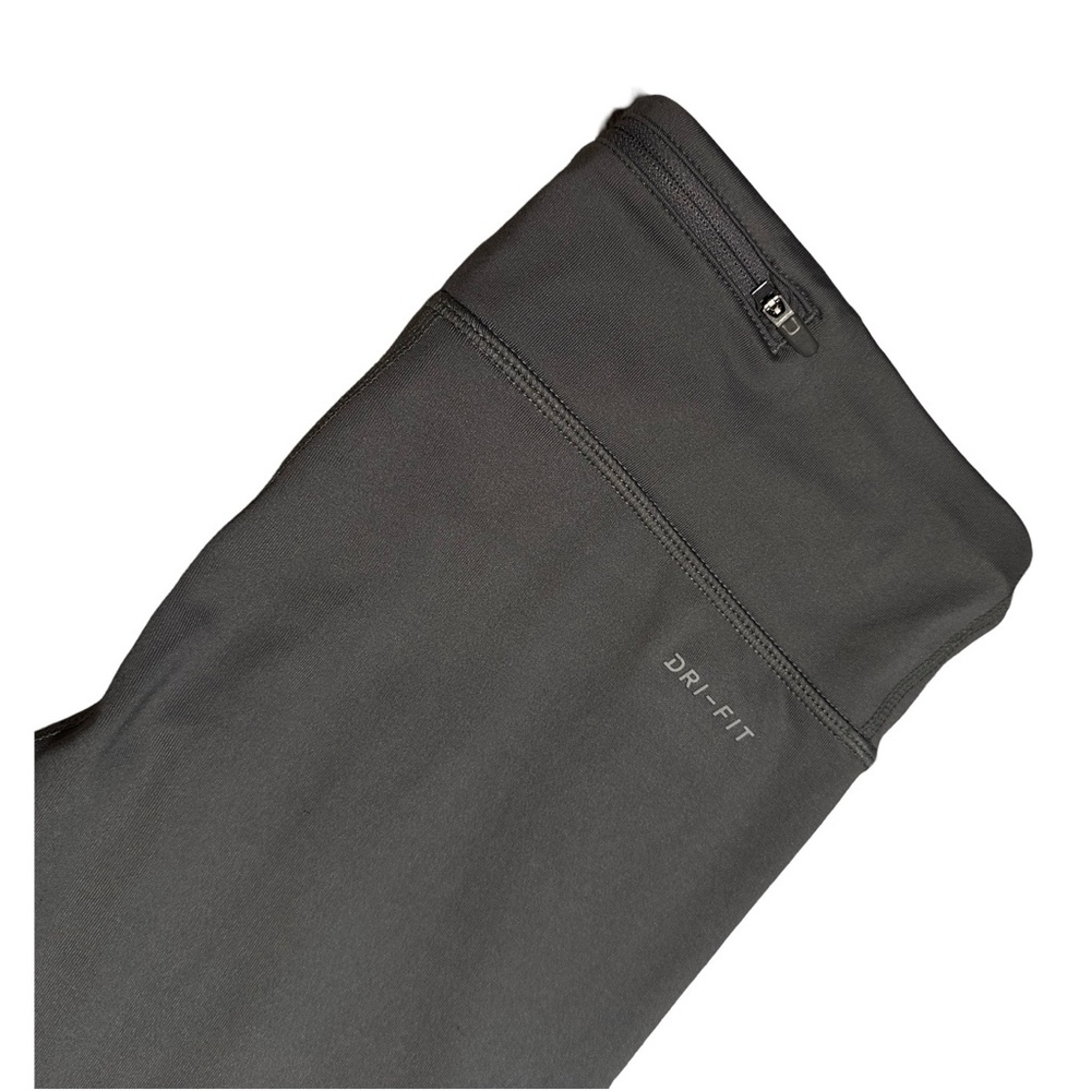 Nike Dri Fit Grey Cropped Capri Leggings Size Small